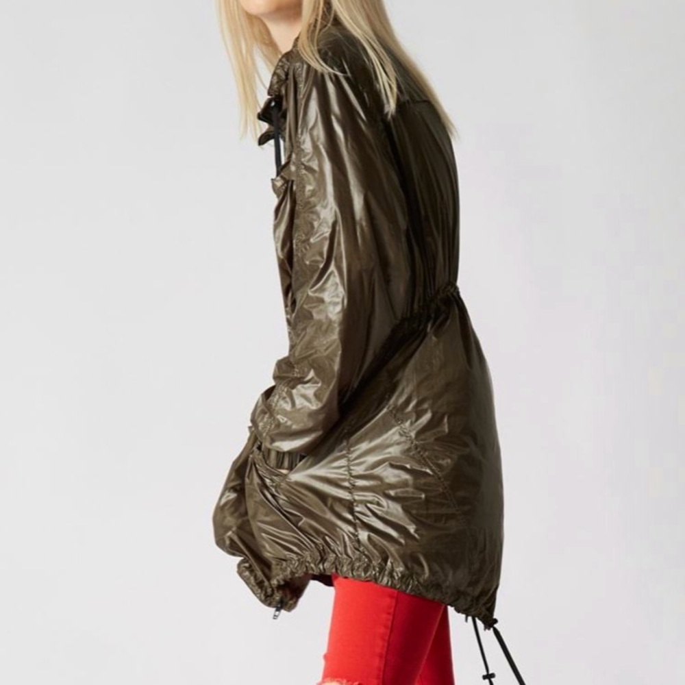 Blank NYC Easy Street Nylon Jacket Parka Small NEW